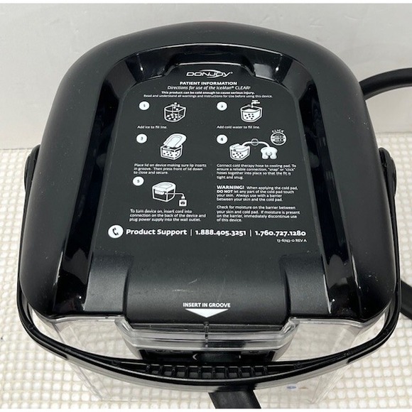 DONJOY ICE CLEAR Cold Water Pump Main Unit W/ Power Supply + Pad-good - Picture 6 of 12